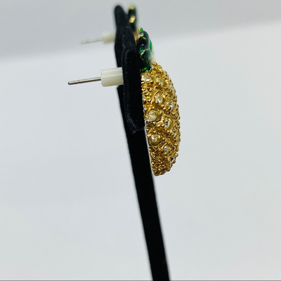 VINTAGE Pineapple Earrings - Picture 4 of 8